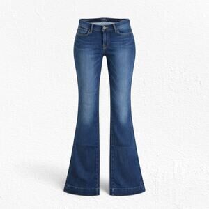 Lucky Brand Medium Wash Brooke Flare Stretch Denim Bootcut Jeans Size 4 2014
